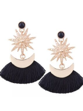 Sparkle Tassel Earrings